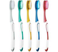 WLLHYF Brosse à dents extra douce, portable, manuelle, de voyage, ultra propre, sans douleur pour les dents sensibles des adultes et des gencives