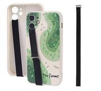 WLLHYF Loops - Support élastique en silicone pour téléphone portable, sans danger pour la main, léger pour les doigts - pour tous les téléphones (21 cm)