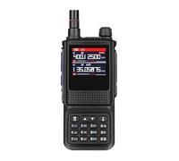 WLLKIY RT-470L 5W 6 Bandes Amateur Jambon Station De Radio Bidirectionnelle 256CH Bande Aérienne Talkie-walkie LCD Couleur Police Scanner Aviation Son Clair(Add Cable)