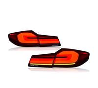 WLLLLa Feux Arrière De Voiture pour BMW G30 G38 Serie 5 M5 530 540,Voiture Arrière Extérieur Feu Arrière Ensemble Feu Stop Feu Recul Feu
