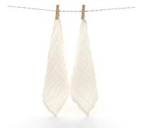 WLLLO Nouveau-né, serviette de toilette pour enfants, mouchoir en coton pur 6 couches pour bébé, bain serviette en coton, petite serviette, blanc 28X28Cm