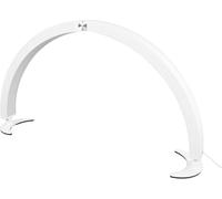 WLLWMYLY Lampe demi lune onglerie, 40wTrois types de lumière réglableslampe demi lune, Pour la beauté, les cils, les ongles, les lèvres, les tatouages, (Blanc)