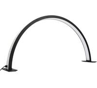 WLLWMYLY Lampe demi lune onglerie, Trois types de lumière réglableslampe demi lune, Pour la beauté, les cils, les ongles, les lèvres, les tatouages (Noir, 40com)