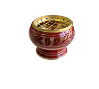 WLM Brule encens Rouge et doré et Encens en Grains Rois Mages III