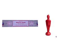 WLM Encens Satya White Sage et Dagyde Homme Rouge