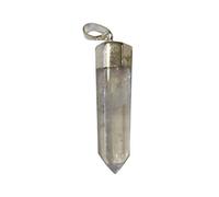 WLM Pendentif en Pointe Cristal de Roche
