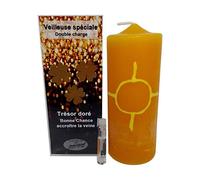 WLM Veilleuse ésotérique Mariano Double Charge Trésor doré