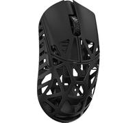WLMOUSE Beast X Pro Souris de jeu ultra légère avec sondage 8K, capteur PAW3950 HS, 750 IPS, côté ventilé et côté fermé, interrupteur OM&TTC (noir (interrupteur OM côté ventilé)