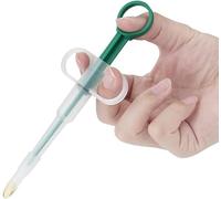 WLngtv Distributeur de médicaments vert pour animaux de compagnie, pistolets à pilules pour chien et chat, distributeur d'alimentation médicale pour petits animaux, tablette de chat, seringue à pointe
