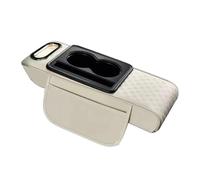 WLNWERDPKK Boîte Rangement Accoudoir Accoudoir Universel Cuir PU Voiture Coussin Augmentant Hauteur Coussin Console Centrale Multifonctionnel avec Porte-gobelet Boîte Mouchoirs Plateau Organiseur(3)
