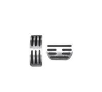 WLNWERDPKK Couvre Pédale Antidérapant 2 Pièces Couvercle Pédales Antidérapant Accessoires Accélérateur Gaz Carburant Freins Tapis pour Réservoir 300 2021 - 2023 Pédale(Silver)