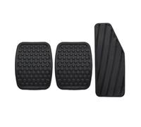 WLNWERDPKK Couvre Pédale Antidérapant 3 Pièces pour Daewoo pour Matiz pour Tico Kit Couverture Tampon en Caoutchouc Pédale D'accélérateur d'embrayage Frein Voiture Pédale