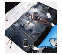 Wlop Tapis De Souris Ghost Blade Speed Gaming |Tapis De Souris XXL | 900 X 400Mm Grand Format |Base De 3 Mm D'Épaisseur | Précision Et Vitesse Parfaites, G