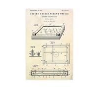 WLQZFRWV Etch A Sketch 1962 - Impression sur toile - Brevet - Vintage Toy Invention - Décoration pour chambre à coucher, bureau, chambre - Cadeau - 50 x 75 cm