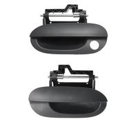 WLSSFDYKN 1 Paire De Poignées De Porte Extérieure 51218245461 51218245462 pour BMW Série 5 E39 1997-2003 Poignée De Porte Extérieure