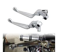 WLSSFDYKN Leviers Frein Et d'embrayage Commande À Main Leviers Frein pour Harley Sportster XL Dyna Softail Fatboy Touring FLTRX FLHX