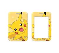 WLStore Porte Carte Badge avec lanière Animé Manga Pokemon