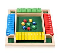 wlsvega Dés De Jeux Shut The Box, Livré avec 8 DéS