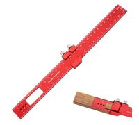 wlsvega Trusquin à 90 DegréS - Trusquin de TraçAge MéTal - Outil De TraçAge - 300 Mm, Avec éChelle, Petit et Portable, Outil Auxiliaire De Marquage, Utilisé pour Le Marquage et Le Dessin