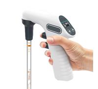 WLSYX Pipette Automatique Numérique, Pipette Motorisée De 0,1 À 100 ML, Pipette Électrique De Laboratoire avec Support, 2 Modes De Drainage Et 6 Vitesses Réglables, Rechargeable, pour Expériences