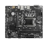 WLTDYZZLDN Carte mère Fit for MSI H470 Pro H510M-B for processeurs i3-10100, i5-10400, i7-10700, i7-11700, 2xDDR4, 64 Go, PCI-E X16, M.2, MATX Carte Mere