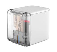 WLtoys Imprimante portable Mini imprimante à jet d'encre Imprimante de codes-barres couleur 1200dpi avec cartouche d'encre APP pour numéro personnalisé (1 imprimante+1 cartouche)