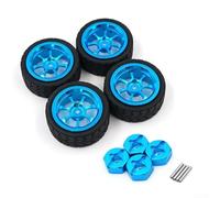 WLtoys Scale RC Car Alloy Wheel Hub Upgrade with 7 Turn to 12mm Coupling, Engineered for Durable Use and Large Model Compatibility B)