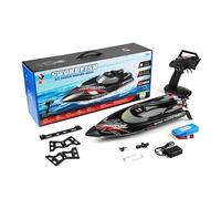 WLTOYS WL916 RC Boat 2.4Ghz 55KM/H Brushless High Speed Racing Boat Model Remote Control Speedboat Children RC Toys (WL916 1B)