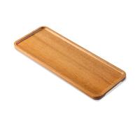 WLWNWFT Plateau en bois - 36 x 14 cm - Plateau de service - En bois d'acacia - Rectangulaire - Pour fromage, saucisses, dessert, café, bougies