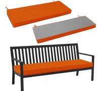 WLXFF Coussin Banc de Jardin en Mousse Haute Densité, 5 cm d’Épaisseur Imperméable Antidérapant, Adapté Intérieur Extérieur, Canapé et Baie Vitrée