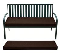WLXFF Coussin Banc Extérieur Imperméable Anti-Glisse, 5cm Épais Lavable avec Sangles, Coussin Banquette Confortable pour Terrasse Balcon Salle à Manger
