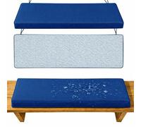 WLXFF Coussin Banc Matelas de Sol 5cm Épais, Imperméable Antidérapant, Coussin Banquette Polyvalent pour Jardin, Terrasse et Intérieur