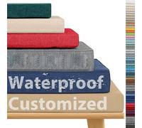 WLXFF Coussin Banc Taille PersonnaliséE, Coussin Meuble D'IntéRieur ImperméAble, Coussin Baie VitréE Lavable, Coussin Banc à Fond AntidéRapant, pour Balancelle Jardin Ou Mobilier DextéRieur