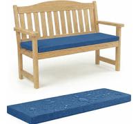 WLXFF Coussin d’Assise pour Banc de Jardin, 5cm Épais Imperméable Antidérapant, Housse Amovible pour Balancelle, Terrasse et Salle à Manger