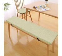 WLXFF Coussin de Banc 5 cm en Lin, Assise Antidérapante Confort et Bon Rapport Qualité Prix pour Fenêtre, Jardin, Cuisine