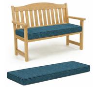 WLXFF Coussin de Banc Antidérapant Déhoussable Mousse 50D 5 cm Lavable | Confort Assises Prolongées | Mousse Haute Densité 50D | Coussin de Banc et Banquette Souple et Stable pour le Coin Lecture