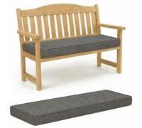 WLXFF Coussin de Banc Antidérapant Déhoussable Mousse 50D 5 cm Lavable | Confort Assises Prolongées | Mousse Haute Densité 50D | Coussin de Banc et Banquette Souple et Stable pour le Coin Lecture
