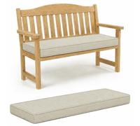 WLXFF Coussin de Banc Antidérapant Déhoussable Mousse 50D 5 cm Lavable | Confort Assises Prolongées | Mousse Haute Densité 50D | Coussin de Banc et Banquette Souple et Stable pour le Coin Lecture
