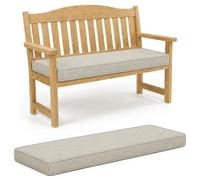 WLXFF Coussin de Banc Antidérapant Déhoussable Mousse 50D 5 cm Lavable | Confort Assises Prolongées | Mousse Haute Densité 50D | Coussin de Banc et Banquette Souple et Stable pour le Coin Lecture