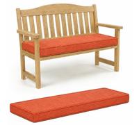 WLXFF Coussin de Banc Antidérapant Déhoussable Mousse 50D 5 cm Lavable | Confort Assises Prolongées | Mousse Haute Densité 50D | Coussin de Banc et Banquette Souple et Stable pour le Coin Lecture