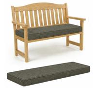 WLXFF Coussin de Banc Antidérapant Déhoussable Mousse 50D 5 cm Lavable | Confort Assises Prolongées | Mousse Haute Densité 50D | Coussin de Banc et Banquette Souple et Stable pour le Coin Lecture