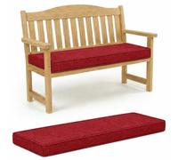 WLXFF Coussin de Banc Antidérapant Déhoussable Mousse 50D 5 cm Lavable | Confort Assises Prolongées | Mousse Haute Densité 50D | Coussin de Banc et Banquette Souple et Stable pour le Coin Lecture