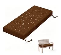WLXFF Coussin de Banc Extérieur 5 cm Épais Imperméable Antidérapant, Mousse Haute Densité Rectangulaire pour Jardin Terrasse Balcon Mobilier d’Extérieur