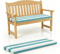 WLXFF Coussin de Banc Extérieur Imperméable, 5 cm Épais, Fond Antidérapant, Mousse Haute Densité, Rectangulaire pour Banc Jardin, Balcon et Entrée