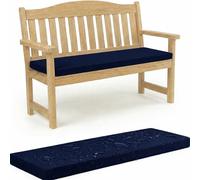 WLXFF Coussin de Banc Haute Densité Imperméable Antidérapant 5cm Épais, Coussin Extérieur Renforcé pour Jardin, Balancelle et Mobilier d’Extérieur