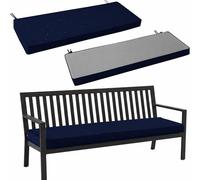 WLXFF Coussin de Banc Imperméable Antidérapant, 5 cm d’Épaisseur, Coussin de Siège Long pour Jardin, Terrasse, Porche et Utilisation Intérieure