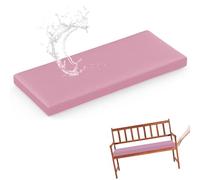 WLXFF Coussin De Banc Interieur avec PoignéE, Cuir Coussin pour Banc De Jardin, AntidéRapant Coussin De SièGe en Mousse éPaisse avec Housse Amovible,No14,140X50X5CM