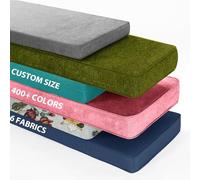 WLXFF Coussin De Banc Personnalisé, Coussin De SièGe De Baie VitréE pour IntéRieur, Coussin De Terrasse De Jardin pour Meubles, pour Banc De Mobilier Terrasse Balancelle Canapé ExtéRieur,12CM