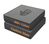 WLXFF Coussin De Banc sur Mesure, Coussin De Banc De Jardin PersonnaliséE, Remplissage éPonge 50d Coussin De Baie VitréE, AntidéRapant Coussin De Banc Exterieur,3CM