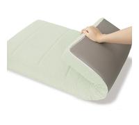 WLXFF Coussin De Banc sur Mesure, Velours Teddy, Adapté Aux Coussin Rebord De Fenetre IntéRieur, Coussin De Banquette ImperméAble, Couvercle Amovible, Cousin pour Chaise,Off White,130x35cm
